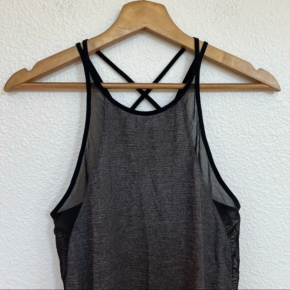 Lululemon- Run Off-Route Strappy Mesh Tank Top